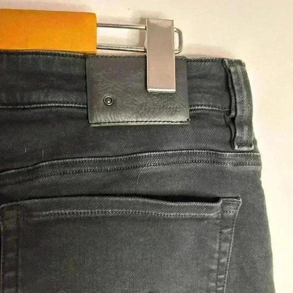 Men’s 34 Heritage Dark Denim Cool Mid-rise Tapered Jeans 34/34 - Picture 10 of 10